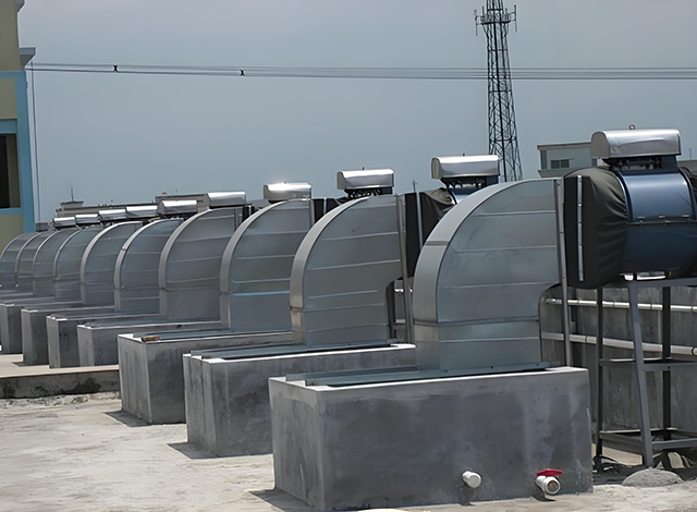 Aplicarea seriei RVE32 în sistemul de ventilator al cazanului